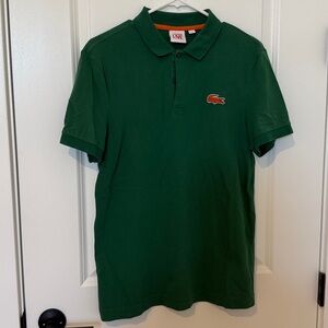 Lacoste green polo